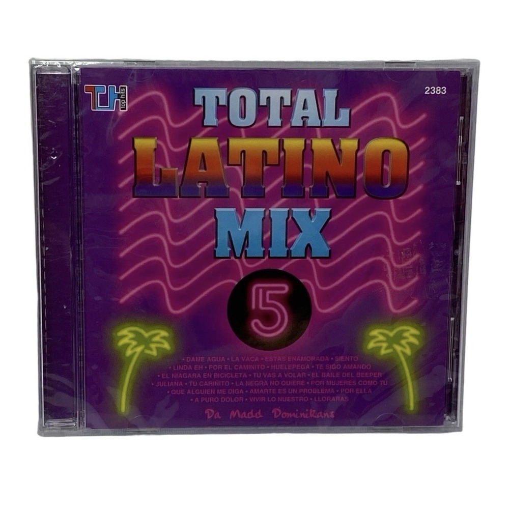 Various‎ Artists: Total Latino Mix 5 (CD, 2000, Discos) Latin, New Sealed